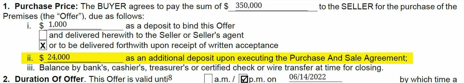 Rosa Wyse's secret $24,000 additional deposit.